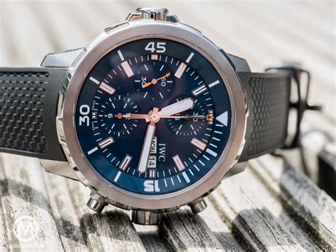 iwc jacques cousteau review|iwc aquatimer cousteau.